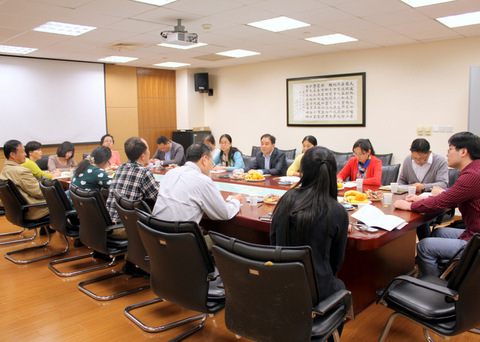 2014年我校人事处与金融学院人事处开展调研活动